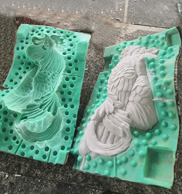   樹(shù)脂工藝品模具硅膠翻模過(guò)程中發(fā)粘原因你知道嗎 ？